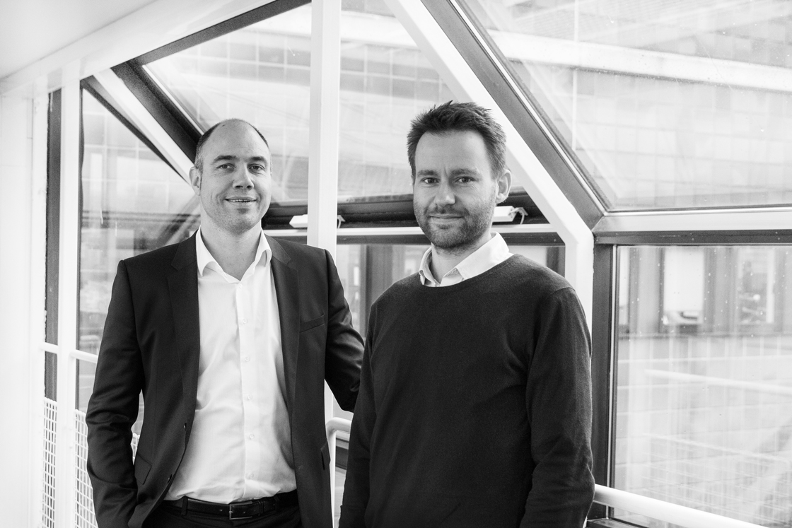 Ian Jacques Valsted (left), Senior Portfolio Manager, and Erik Simoni Mortensen, Portfolio Manager, from PFA Asset Management. 